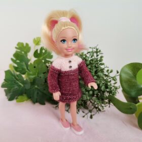 Dress and shoes for Chelsea Doll