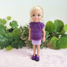 Chelsea Barbie Doll sweater, pants, skirt and shoes