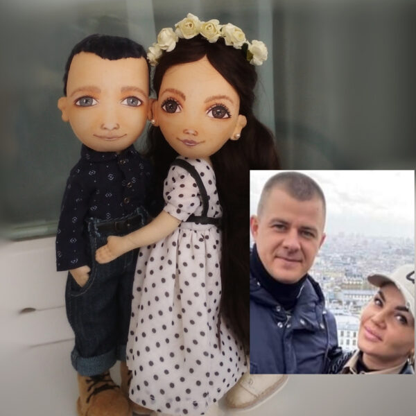 portrait dolls family