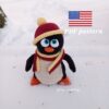 English crochet pattern little penguin