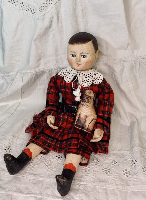 Izannah Walker reproduction doll-boy