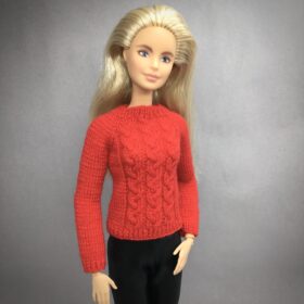 Sweater for a doll