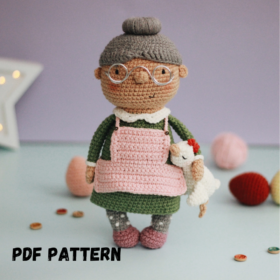 Amigurumi-doll-Granny-pattern