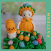 Easter Chicken Doll crochet pattern