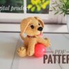 amigurumi crochet dog pattern Labrador