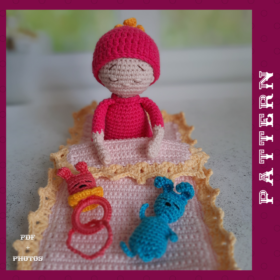 Crochet Pattern Cute Mini Baby Doll