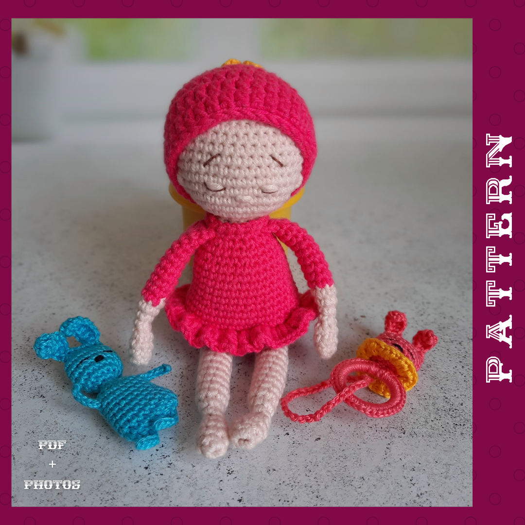 Crochet Baby doll pattern - DailyDoll Shop