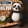 panda crochet pattern