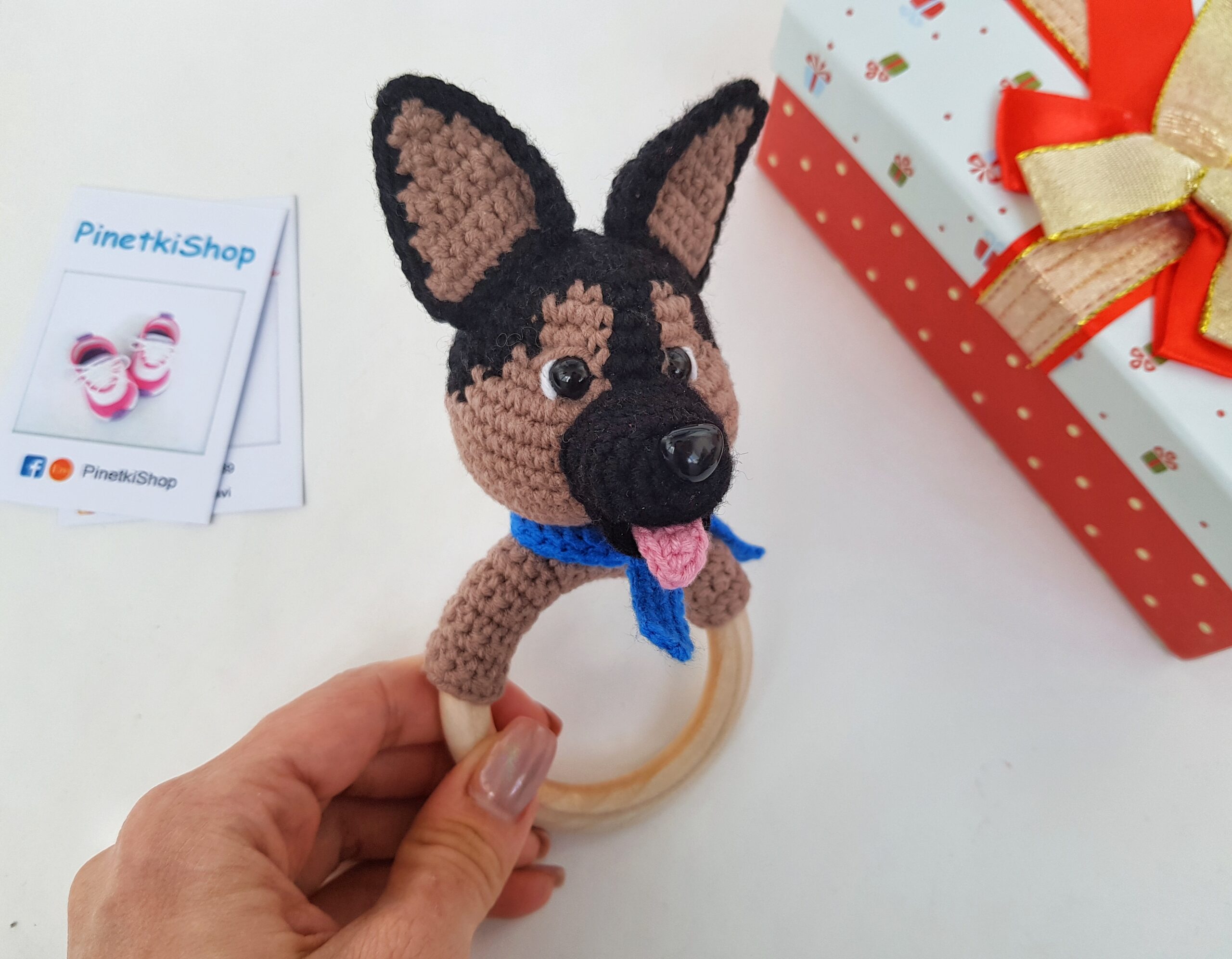 German shepherd clearance knitting pattern