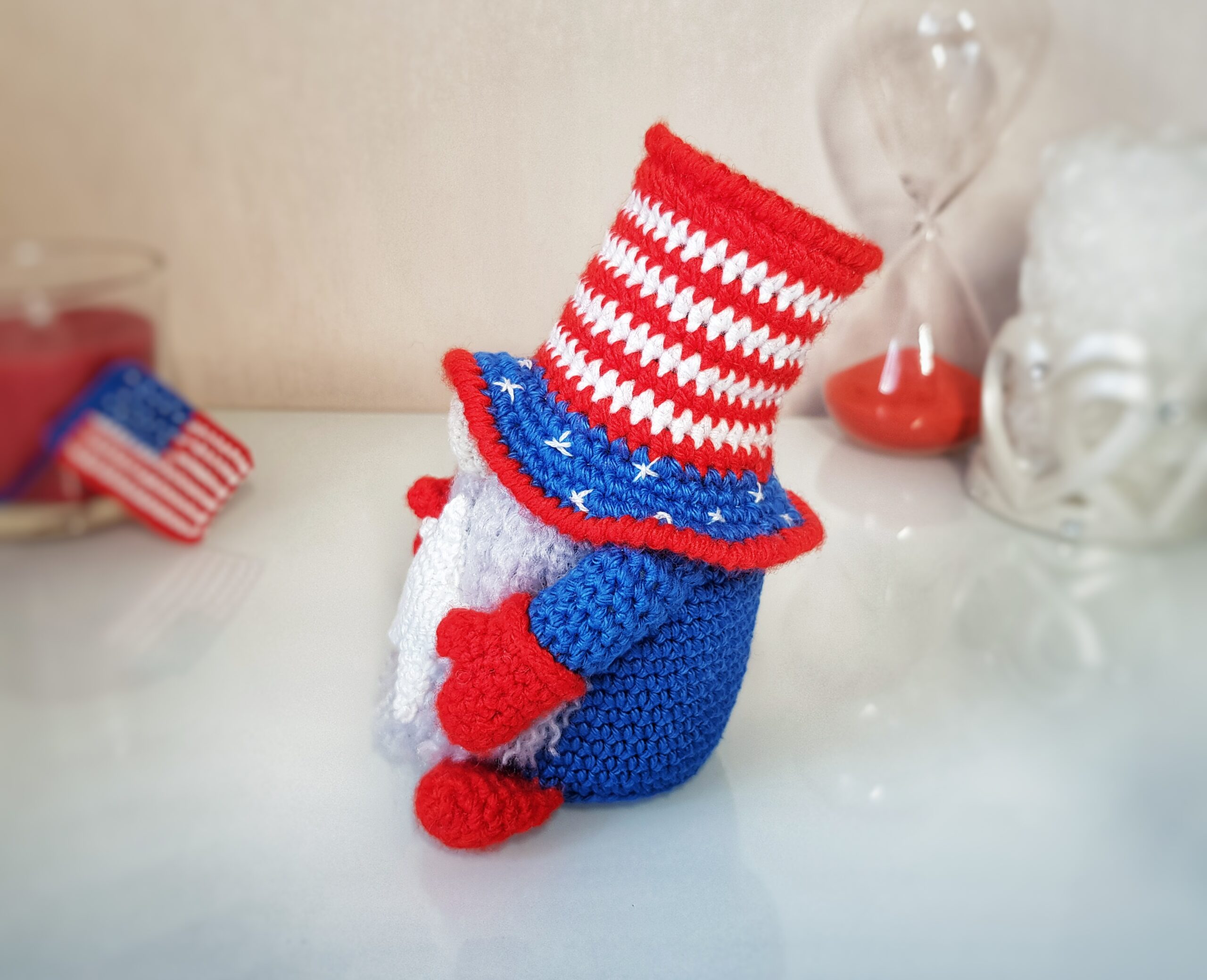 American gnome on Independence Day crochet pattern 2 20210124 151830 01 scaled