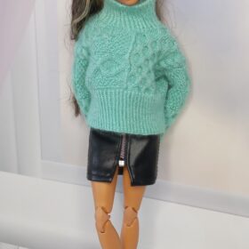 Barbie doll outfit sweater oversized long sleeve