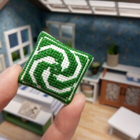 miniature-pillow-dollhouse-accessories-hand-embroidery-28-celtic-knot-1