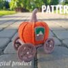 Pumpkin halloween amigurumi crochet pattern