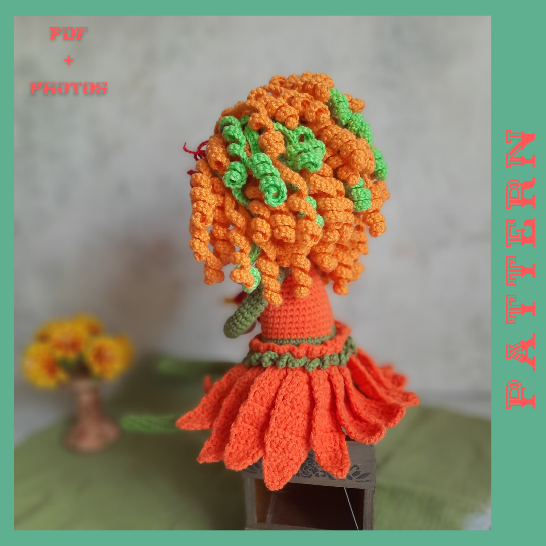 Moana doll crochet pattern - DailyDoll Shop