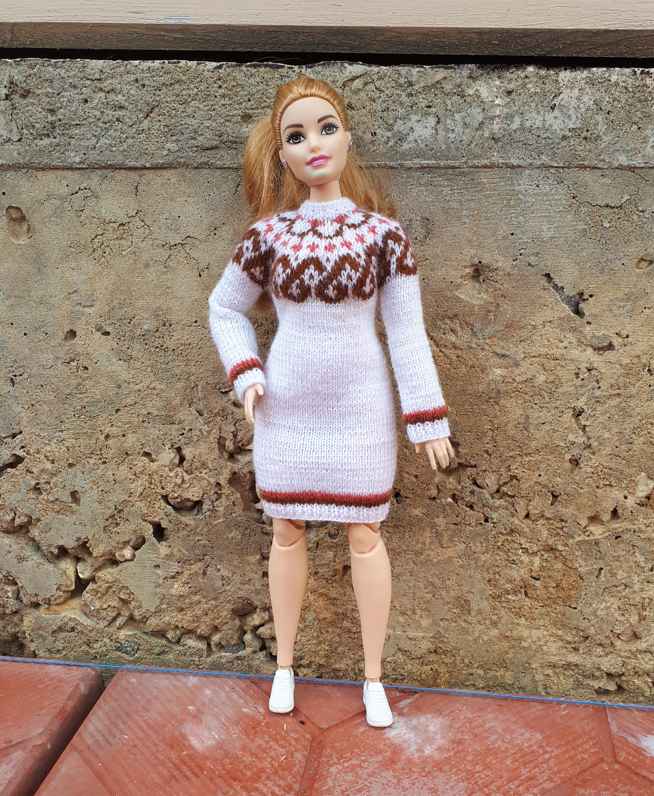 Knitting Pattern Dress for Barbie doll DailyDoll Shop