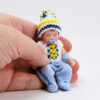 Mini silicone baby doll