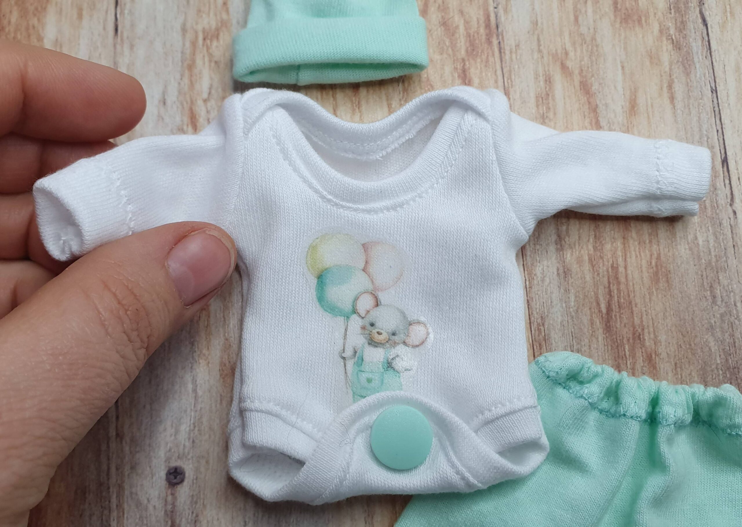 mini silicone baby clothes