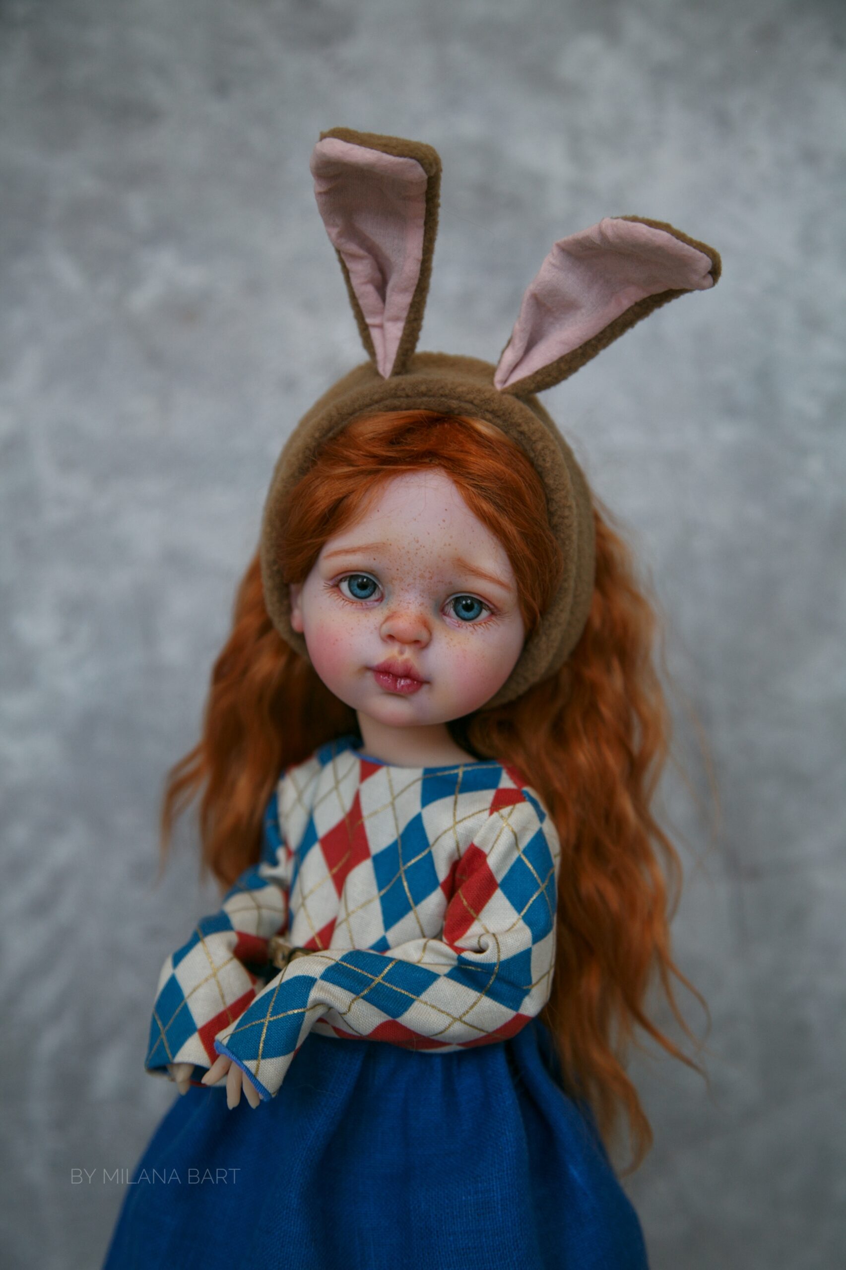 Red Bunny Paola Reina collectible doll 3 bf996509 d85b 420e a31d e7717b094550 scaled