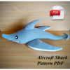 Aircraft Shark 55 cm Pattern PDF Trevor Henderson