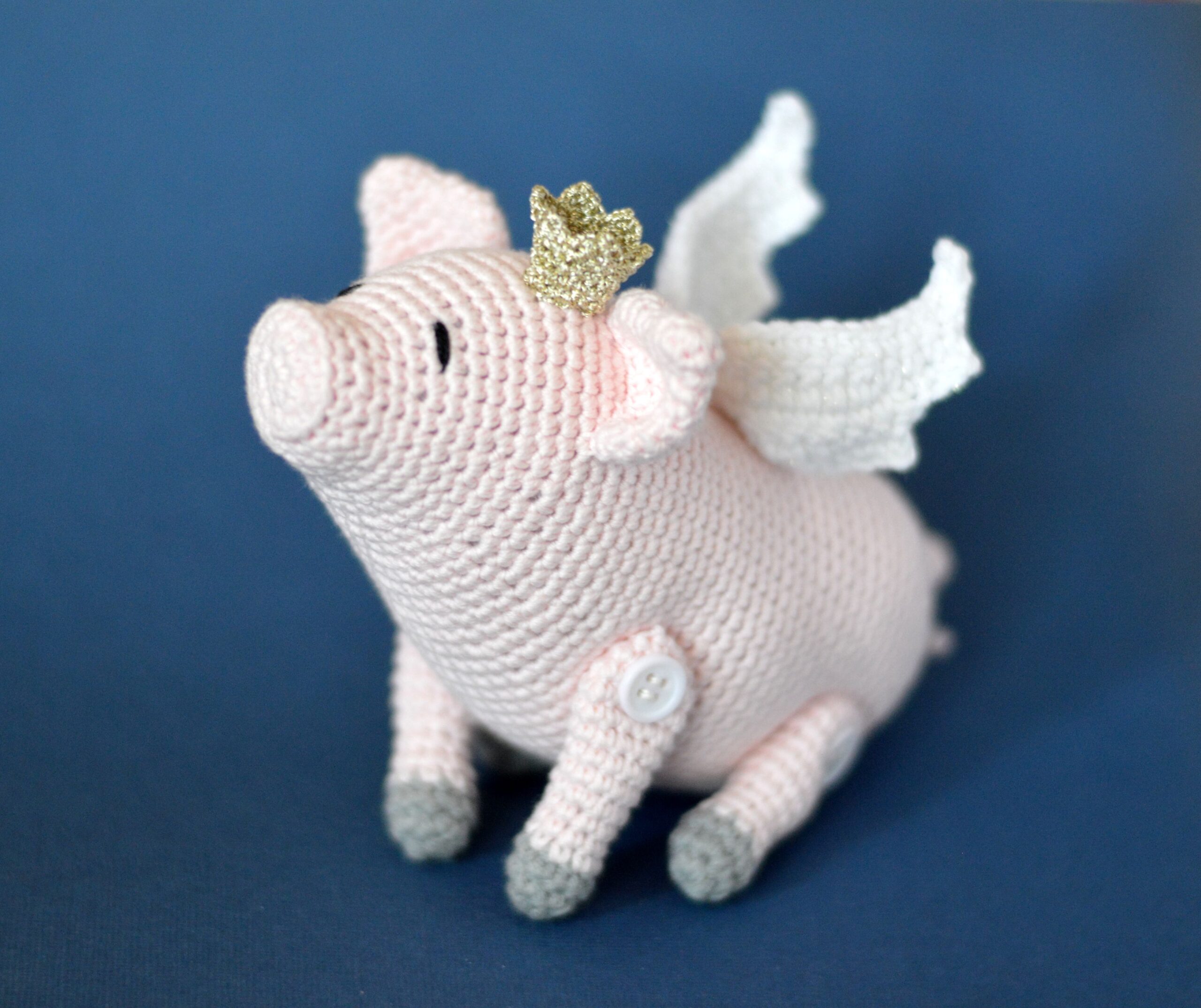 Pig With Piglets Crochet Pattern 