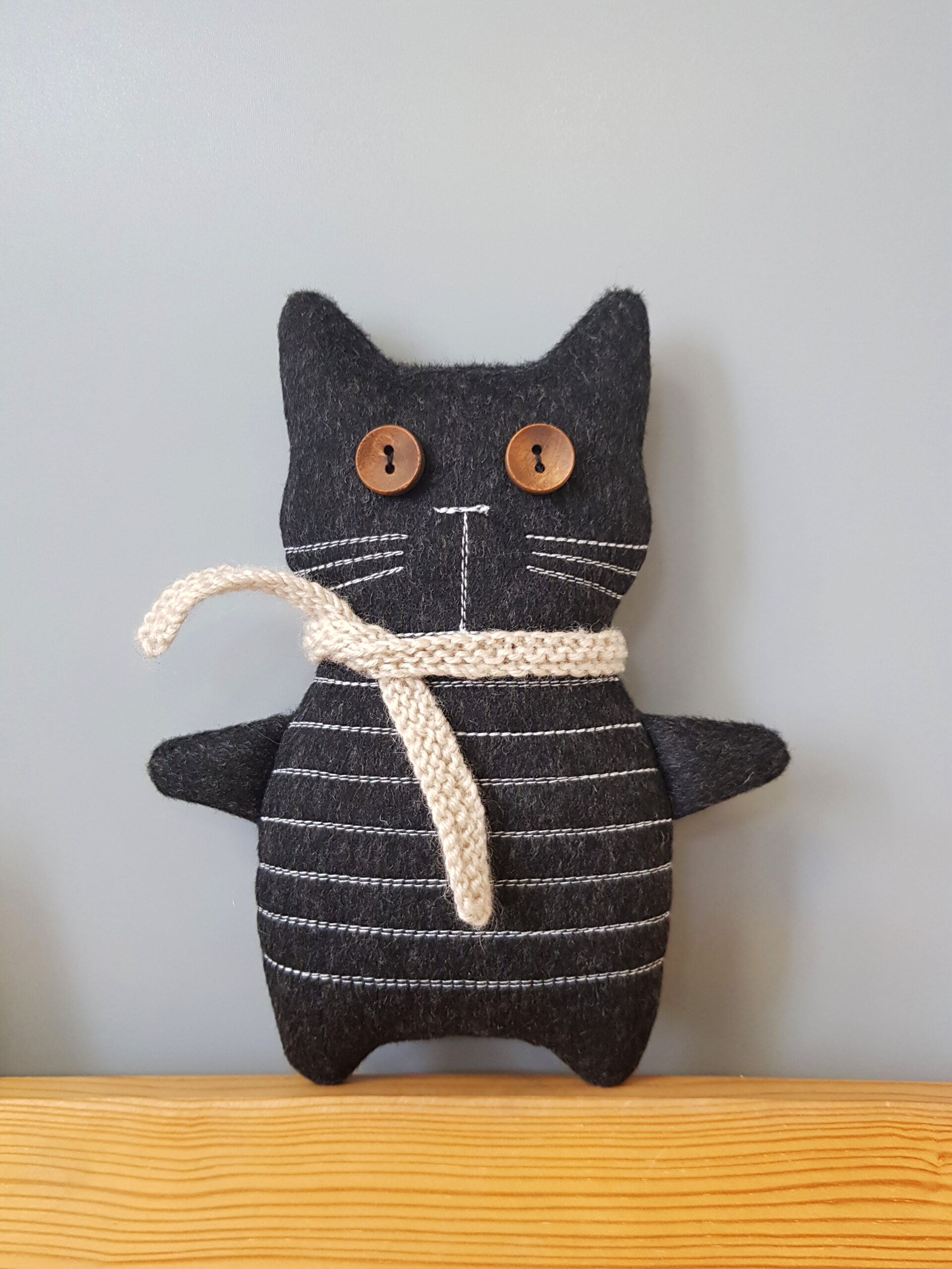 Sock Cat DIY  It is very easy to sew / Cute toy from a sock 