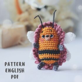 Crochet pattern bee and hedgehog hobby.mur