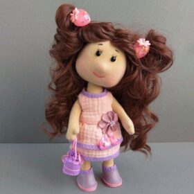 Strawberry Rag Doll, interior doll, birthday gift ideas