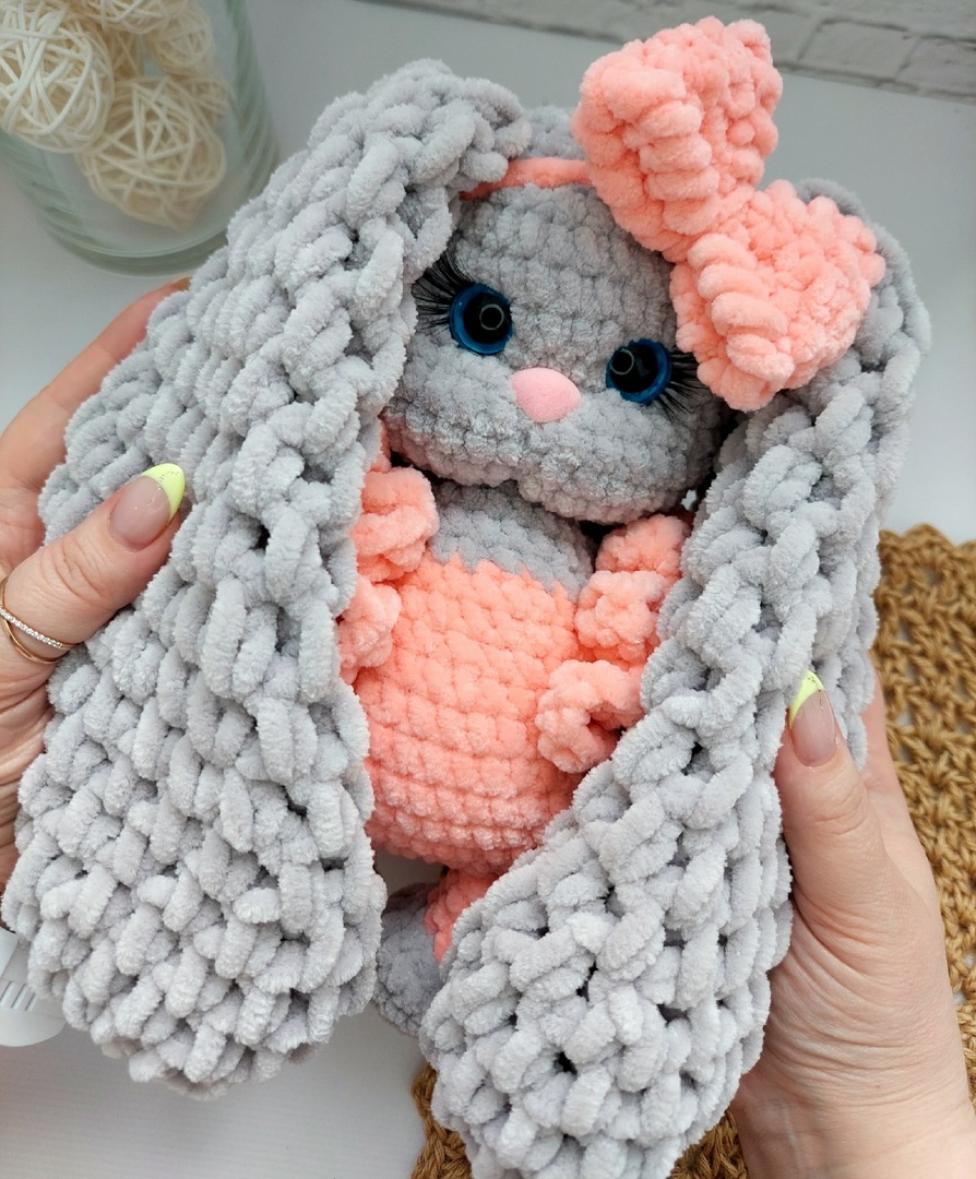 Snow bunny crochet online blanket pattern