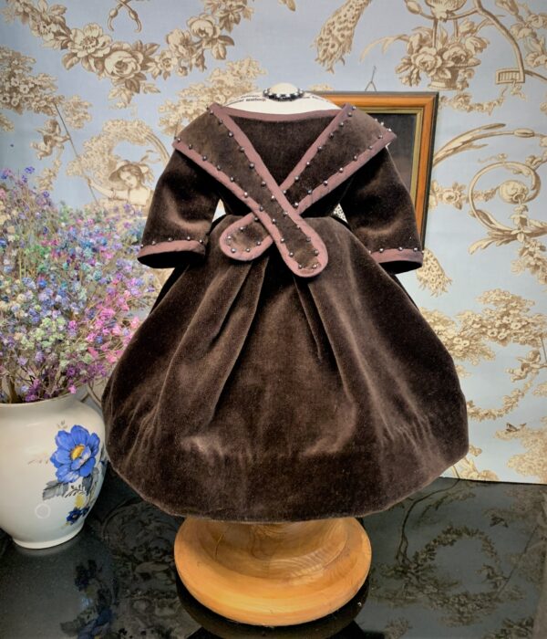 Reproduction dress for fashion doll