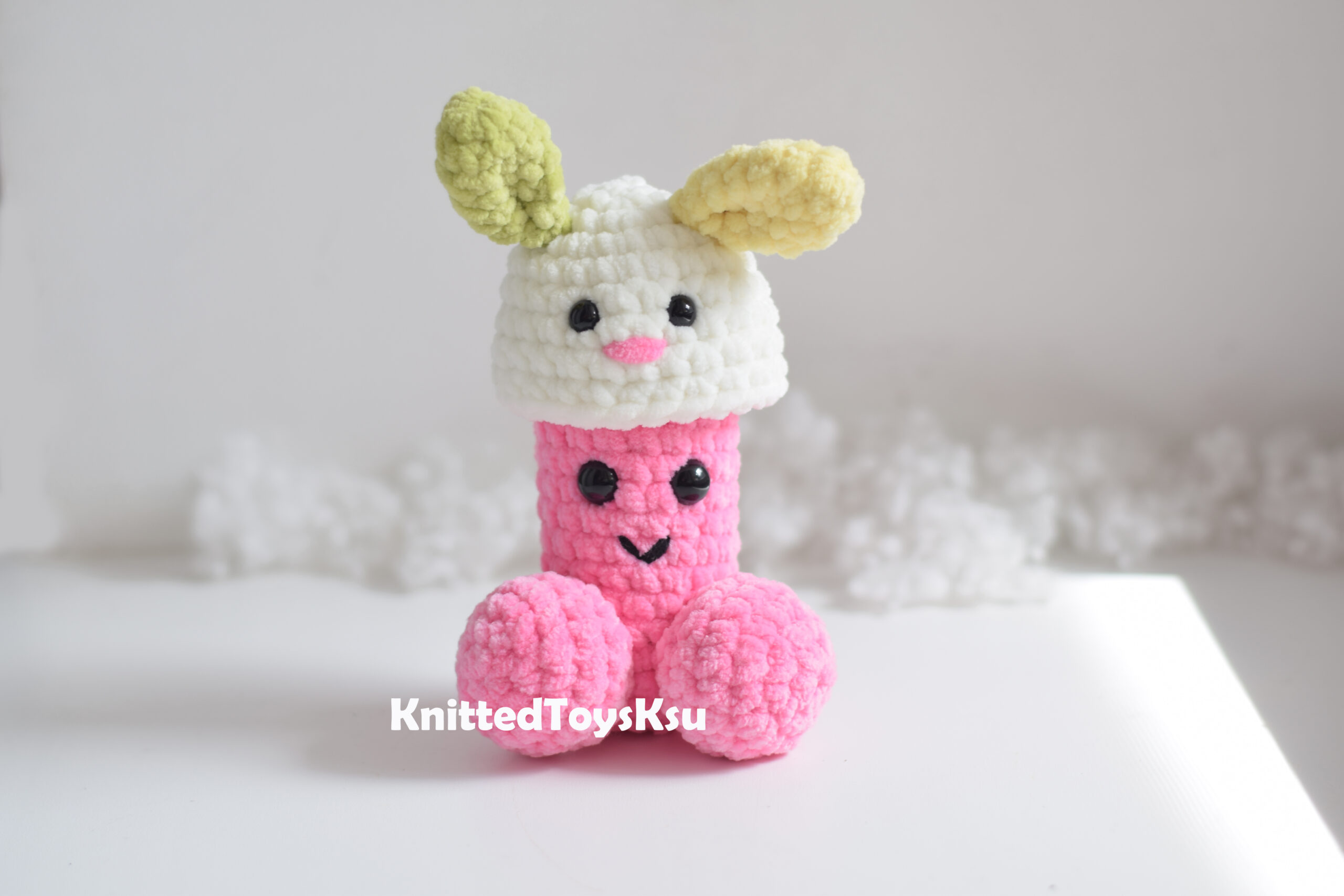 penis cute gift, pink dick with beanie 4 4 scaled