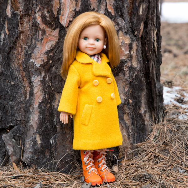 Paola Reina 32-34 cm Coat with English collar pattern