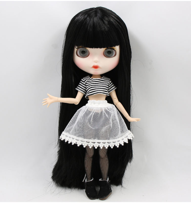 blythe black hair