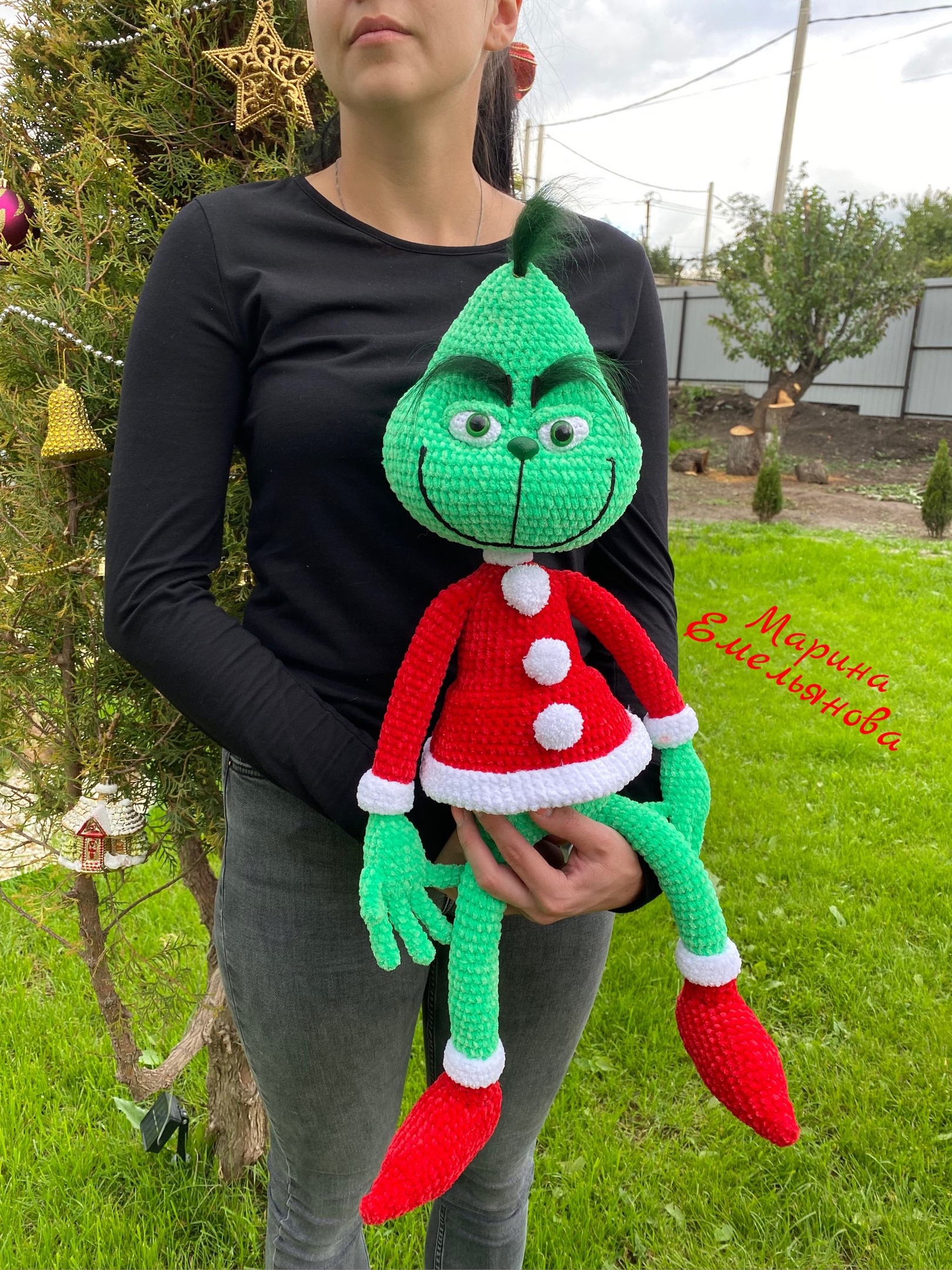 Crochet pattern Grinch. 3 Crochet pattern Grinch.