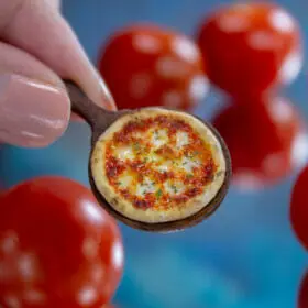 Miniature polymer clay pizza tutorial