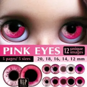 pink eyes