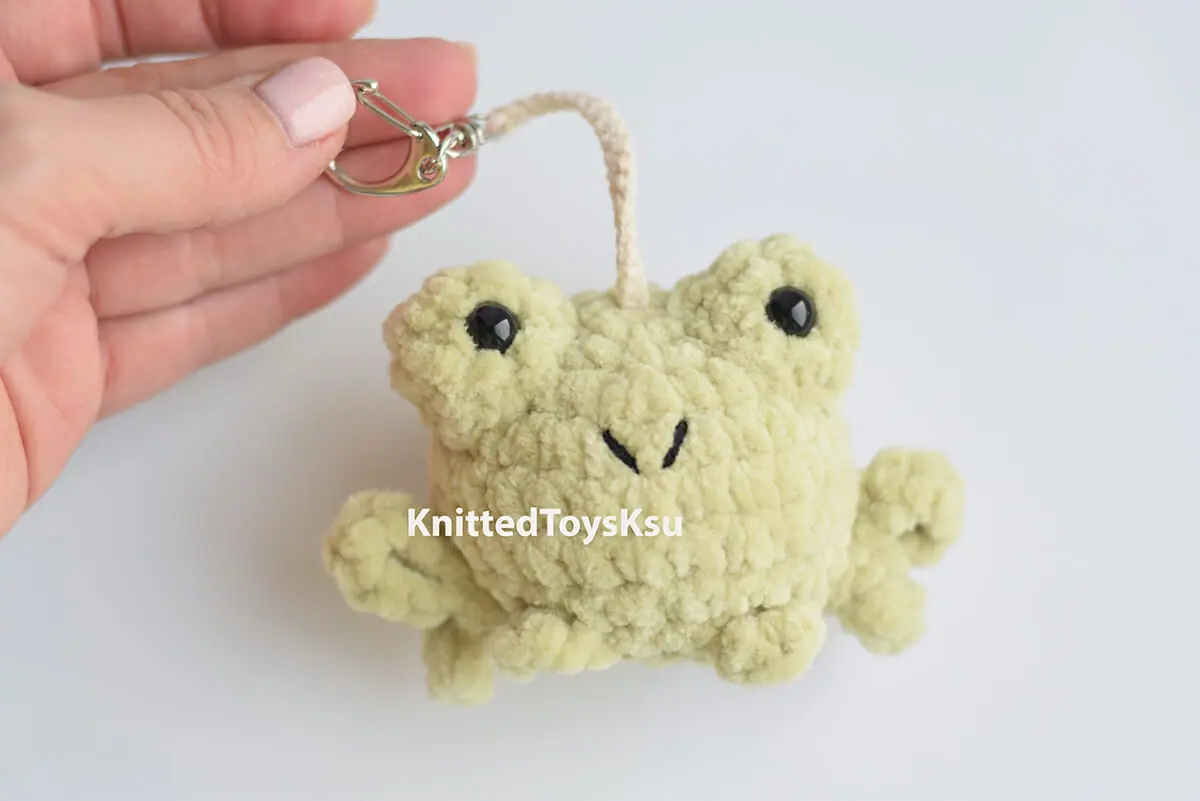 Leggy Frog Keychain