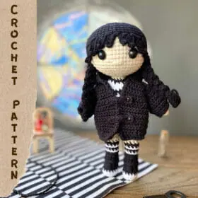 Wednesday Addams crochet pattern