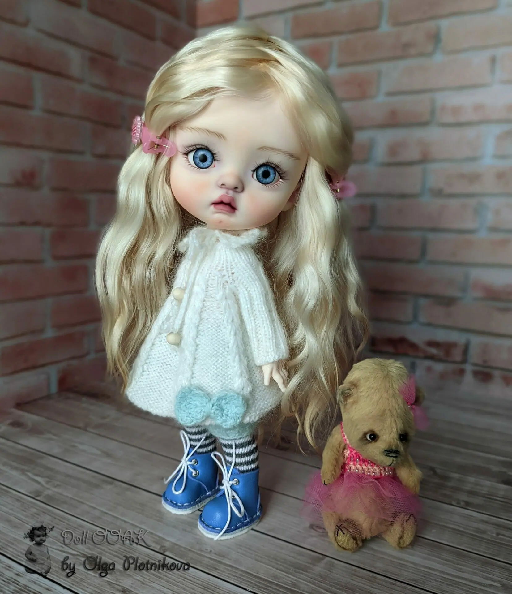 OOAK chinese doll bjd Qianqian (recast), collectible doll