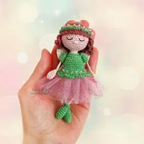 Fairy doll keychain