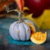 TUTORIAL Miniature polymer clay pumpkin | Miniature food tutorial | Dollhouse miniatures