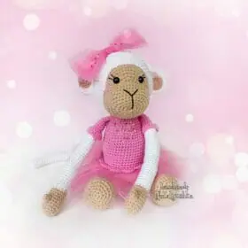 Monkey soft crochet Toy