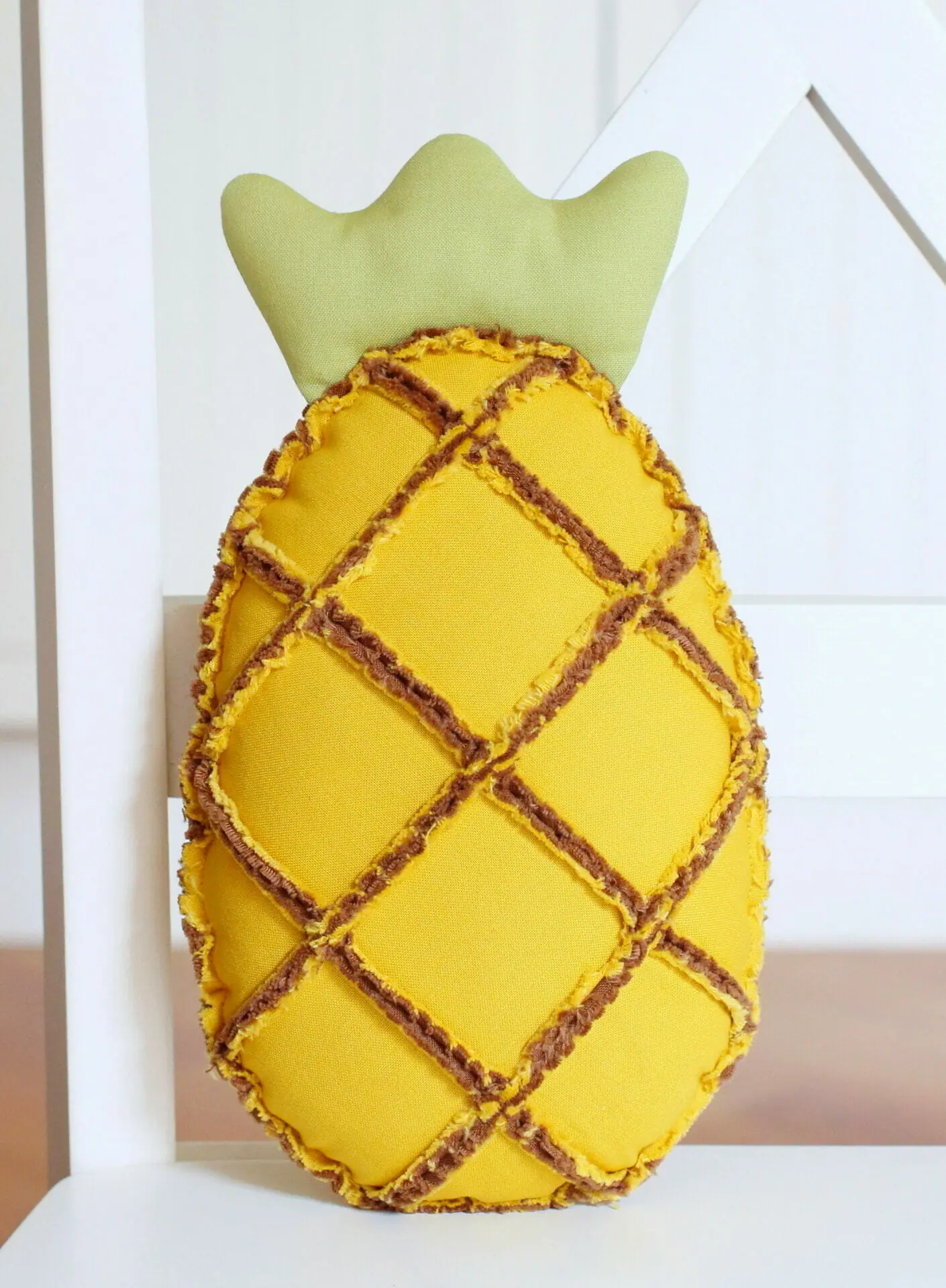 PDF Flamingo and Pineapple Stuffed Toys Sewing Pattern 1 Pineapple stuffed toy