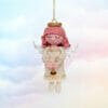 White Angel with heart Keychain