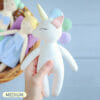 Handmade easy to make unicorn doll