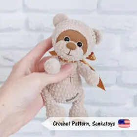 teddy softy crochet pattern