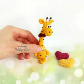 Giraffe soft little toy