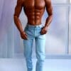 Adonis mizi doll clothes realistic blue jeans