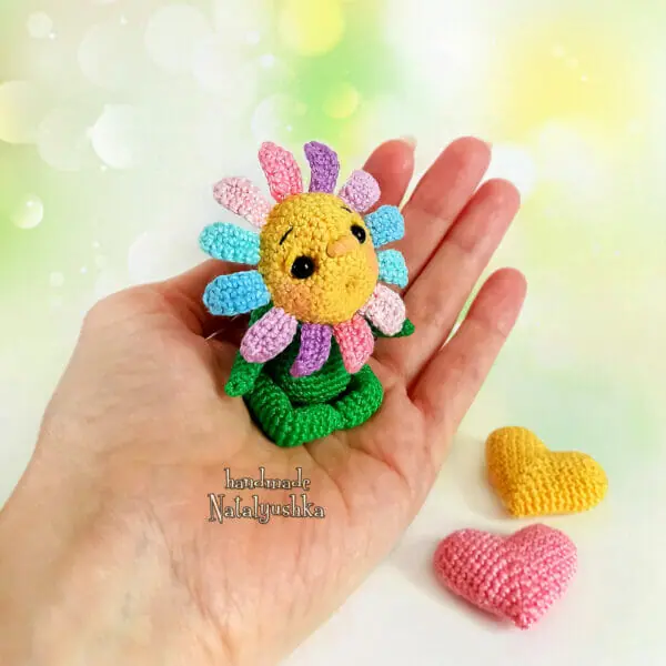 Little colorful flower toy