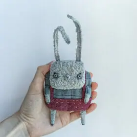 handmade-textile-art-doll-rabbit