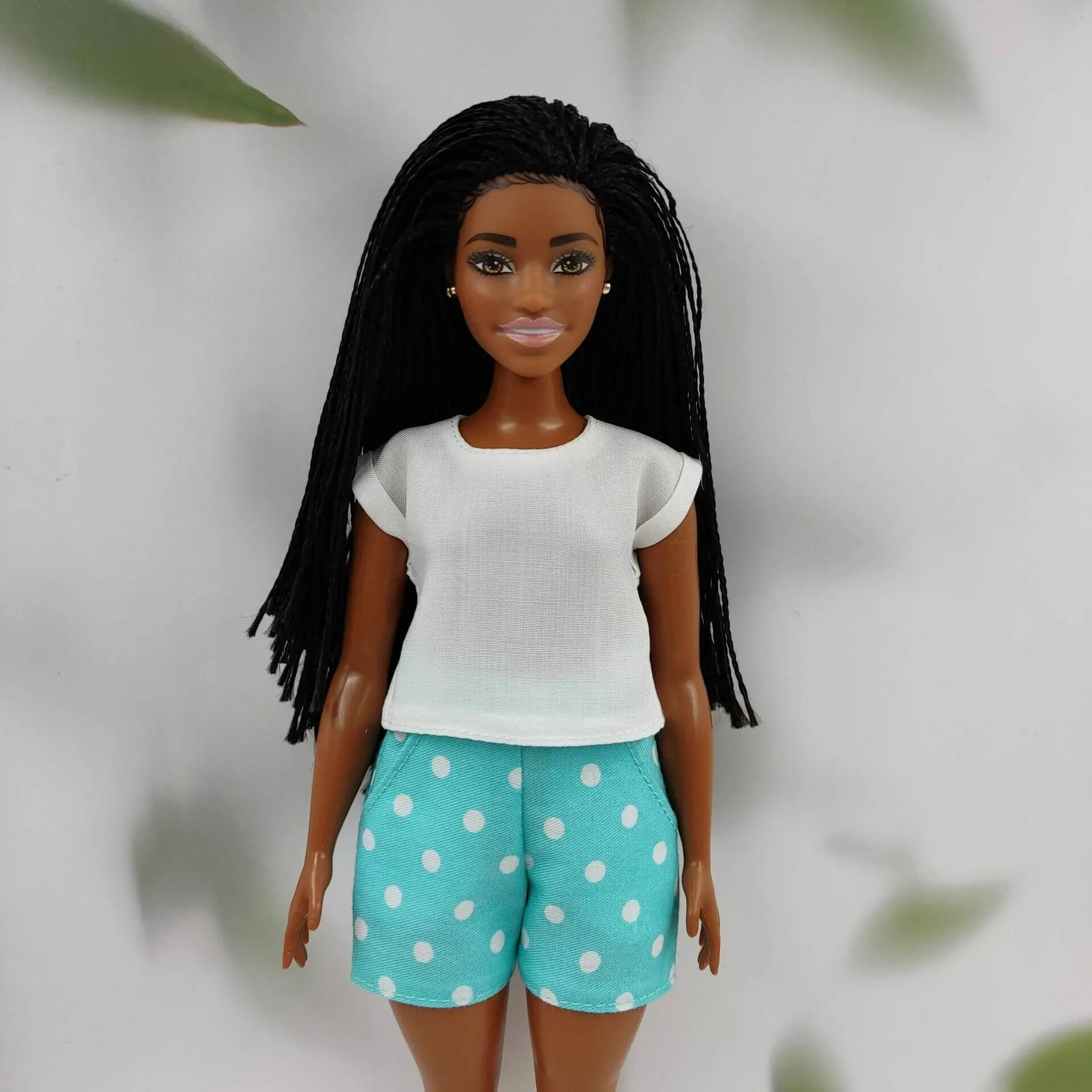 Barbie doll clothes | White shorts for Barbie curvy